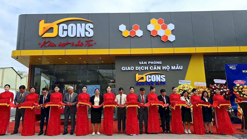 Khai trương nhà mẫu Bcons Center City 1