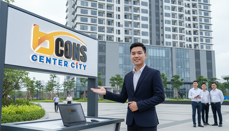 Liên hệ Bcons Center City 